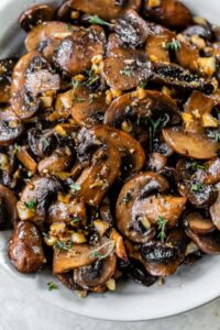 Garlic-Sauteed-Mushrooms